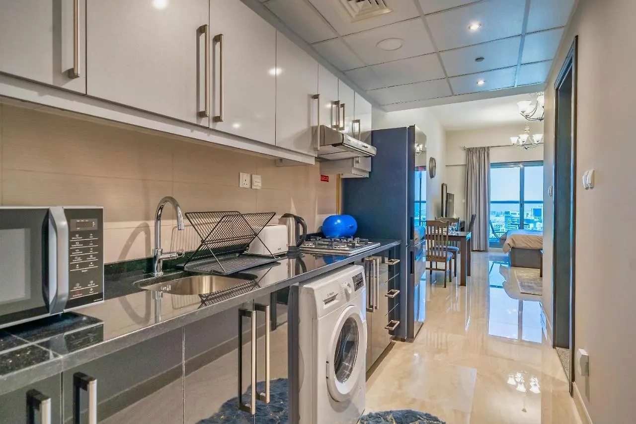 Apartment Primestay - Elite Residence Studio In Business Bay, Burj Khalifa View Dubai United Arab Emirates